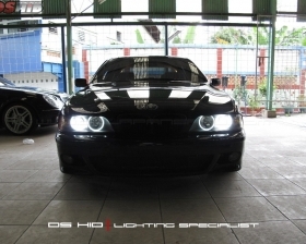 DS Projector Bixenon + DS HID 6000K + Angel Eyes