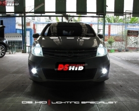 DS Projector Bixenon + DS HID 6000K + Angel Eyes ( Headlamp )
DS HID 6000K ( Foglamp )