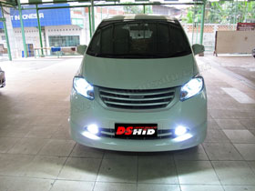 DS Projector Bixenon + DS HID 6000K + Angel Eyes ( Headlamp )
DS HID 6000K ( Foglamp )