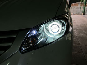 DS Projector Bixenon + DS HID 6000K + Angel Eyes ( Headlamp )
DS HID 6000K ( Foglamp )