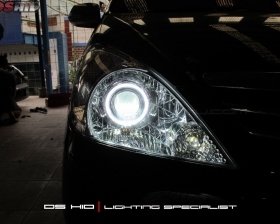 DS Projector Bixenon + DS HID 6000K + Angel Eyes