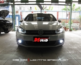Headlamp DS Version VW Golf Mk6 + DS HID 6000K ( Headlamp )
DS HID 6000K ( Foglamp )