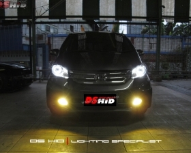 DS Projector Bixenon + DS HID 6000K + Angel Eyes ( Headlamp )
DS HID 3000K ( Foglamp )