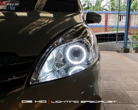 DS Projector Bixenon + DS HID 4300K + Angel Eyes ( Headlamp )
DS HID 3000K ( Foglamp )