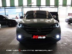 Headlamp Honda CRV DS Version + DS HID 6000K ( Headlamp & Foglamp )