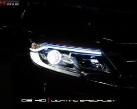 DS HID 6000K + Angel Eyes + LED Strip ( Headlamp )
DS HID 6000K ( Foglamp )