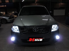 DS Projector Bixenon + DS HID 6000K + Angel Eyes ( Headlamp )
DS HID 6000K ( Foglamp )