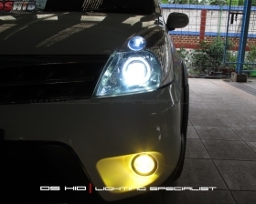 DS Projector Bixenon + DS HID 6000K + Angel Eyes ( Headlamp )
DS HID 3000K ( Foglamp )