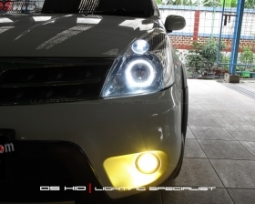 DS Projector Bixenon + DS HID 6000K + Angel Eyes ( Headlamp )
DS HID 3000K ( Foglamp )