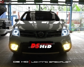 DS Projector Bixenon + DS HID 6000K + Angel Eyes ( Headlamp )
DS HID 3000K ( Foglamp )