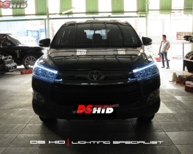 DS HID 6000K + LED Strip ( Headlamp )
DS HID 3000K ( Foglamp )