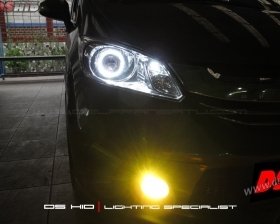 DS Projector Bixenon + DS HID 6000K + Angel Eyes ( Headlamp )
DS HID 3000K ( Foglamp )