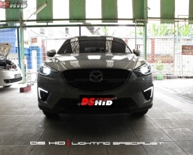 DS HID 6000K + DRL Mazda CX5