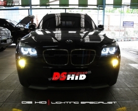 Headlamp DS Version BMW X1 + DS HID 6000K ( Headlamp )
DS HID 3000K ( Foglamp )