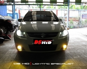 DS Projector Bixenon + DS HID 6000K ( Headlamp )
DS HID 3000K ( Foglamp )