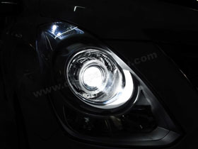 DS Projector BIxenon + DS HID 6000K + Angel Eyes ( Headlamp )
DS HID 3000K ( Foglamp )