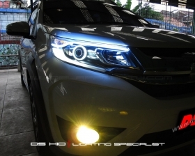 DS HID 6000K + Angel Eyes + LED Strip ( Headlamp )
DS HID 3000K ( Foglamp )