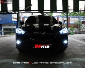 Angel Eyes + LED Strip ( Headlamp )
DS HID 6000K ( Foglamp )