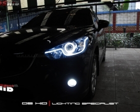 Angel Eyes + LED Strip ( Headlamp )
DS HID 6000K ( Foglamp )