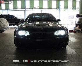 DS HID Replacement Bulb 6000K + Angel Eyes BMW E46