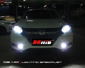 DS Projector Bixenon + DS HID 6000K + Angel Eyes + LED Strip ( Headlamp )
DS HID 6000K ( Foglamp )