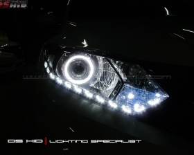 DS Projector Bixenon + DS HID 6000K + Angel Eyes + LED Strip ( Headlamp )
DS HID 6000K ( Foglamp )