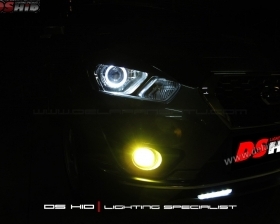 DS Projector Bixenon + DS HID 8000K + Angel Eyes ( Headlamp )
DS HID 3000K ( Foglamp )