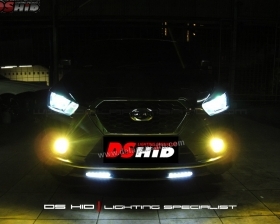 DS Projector Bixenon + DS HID 8000K + Angel Eyes ( Headlamp )
DS HID 3000K ( Foglamp )