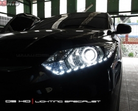 DS Projector Bixenon + DS HID 6000K + Angel Eyes LED + LED Strip