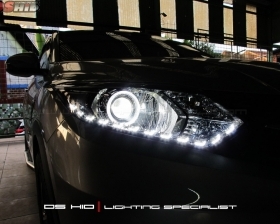 DS Projector Bixenon + DS HID 6000K + Angel Eyes + LED Strip ( Headlamp )
DS HID 6000K + DRL Honda HRV ( Foglamp )