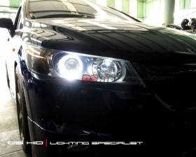 DS Projector Bixenon + DS HID 6000K + Angel Eyes + Blackhousing