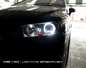 DS Projector Bixenon + DS HID 6000K + Angel Eyes + Blackhousing