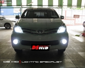 DS Projector Bixenon + DS HID 6000K + Angel Eyes ( Headlamp )
DS HID 6000K ( Foglamp )