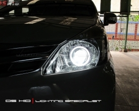 DS Projector Bixenon + DS HID 6000K + Angel Eyes ( Headlamp )
DS HID 6000K ( Foglamp )