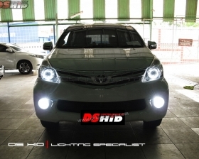 DS Projector Bixenon + DS HID 6000K + Angel Eyes ( Headlamp )
DS HID 6000K ( Foglamp )