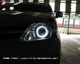 DS Projector Bixenon + DS HID 6000K + Angel Eyes ( Headlamp )
DS HID 6000K ( Foglamp )