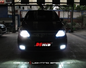 DS Projector Bixenon + DS HID 6000K + LED Strip ( Headlamp )
DS HID 6000K ( Foglamp )