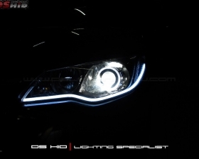 DS Projector Bixenon + DS HID 6000K + Angel Eyes + LED Strip