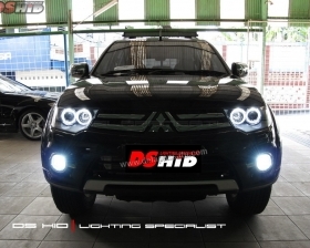 Angel Eyes LED + Blackhousing ( Headlamp )
DS HID 6000K ( Foglamp )