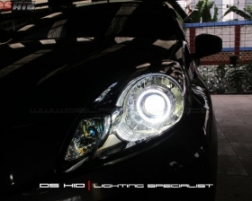 DS Projector Bixenon + DS HID 6000K + Angel Eyes