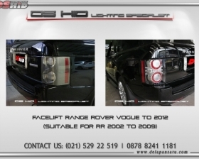 Facelift Range Rover Vogue 2004 to 2010+ look