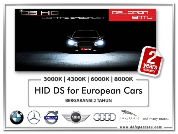 DS HID / DS LED - DS HID for European Cars