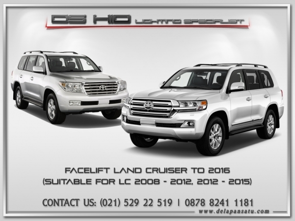 Conversion / Facelift Parts - Toyota Land Cruiser To 2021