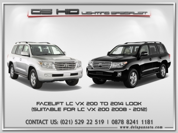 Conversion / Facelift Parts - Toyota Land Cruiser to 2013