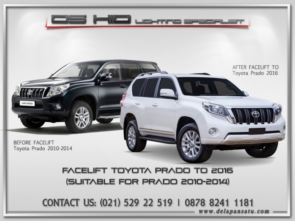 Conversion / Facelift Parts - Toyota Prado To 2016 Model