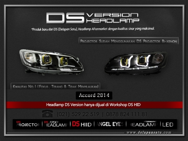 DS Headlamp - Honda Accord