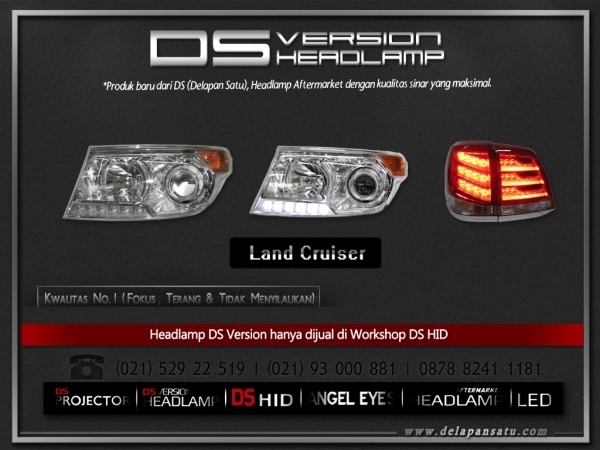 DS Headlamp - Toyota Land Cruiser VX200