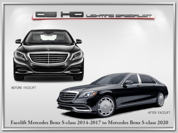 Conversion / Facelift Parts - Mercedes Benz S Class W222 To 2019 Model